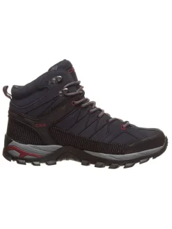 Leder-Trekkingboots "Rigel" in Dunkelblau