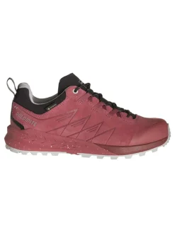Leder-Trekkingschuhe "Croda Nera GTX" in Rot