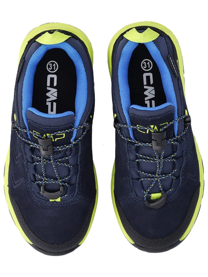 Leder-Trekkingschuhe "Melnick" in Dunkelblau