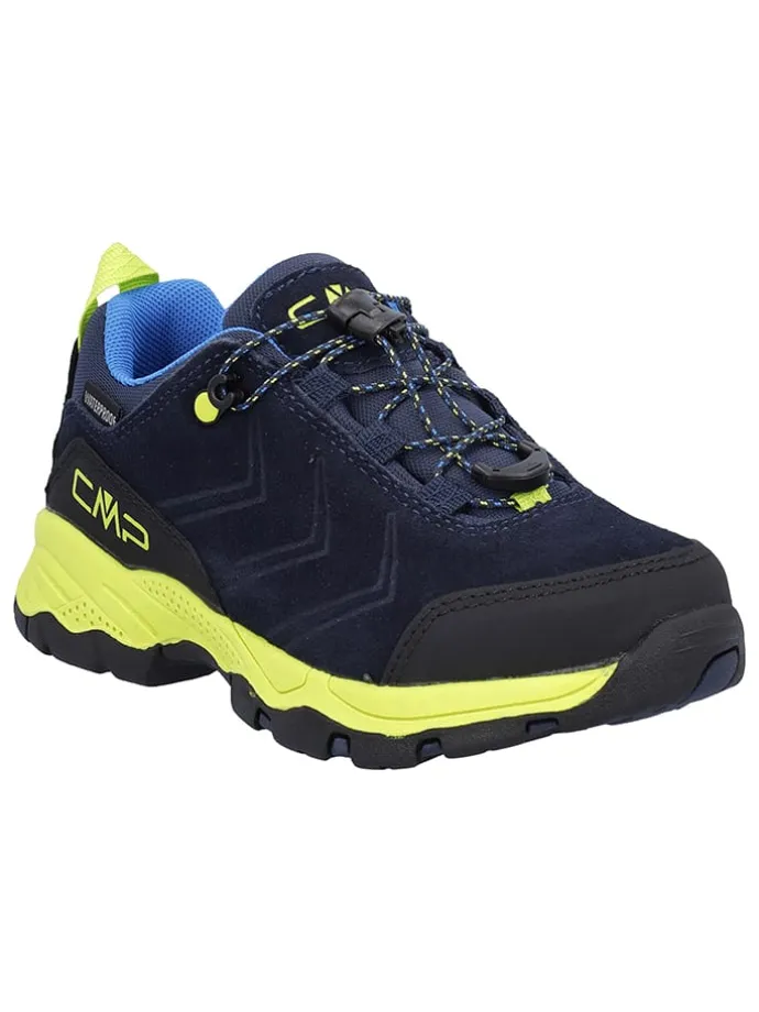 Leder-Trekkingschuhe "Melnick" in Dunkelblau