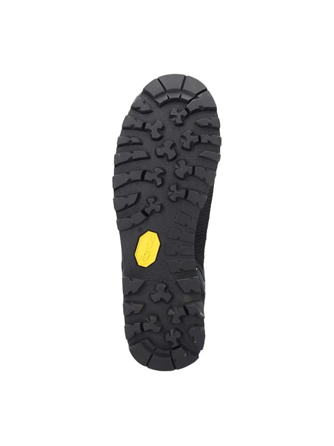 Leder-Trekkingschuhe "Moon" in Grau/ Schwarz/ Gelb