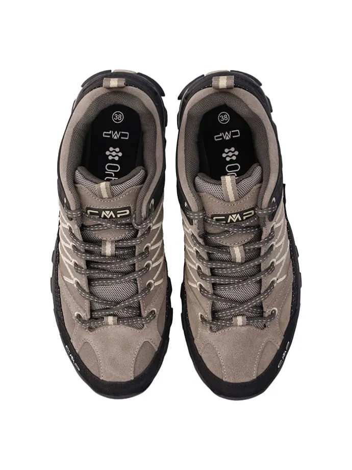 Leder-Trekkingschuhe 'Rigel" in Hellbraun/ Schwarz