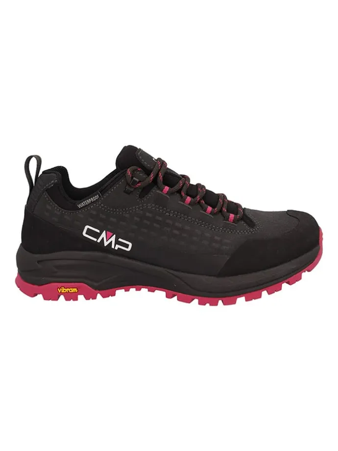 Leder-Trekkingschuhe "Vertyx" in Schwarz