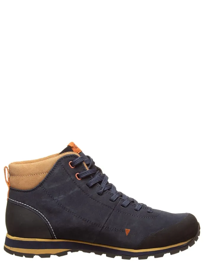 Leder-Wanderboots "Elettra" in Dunkelblau