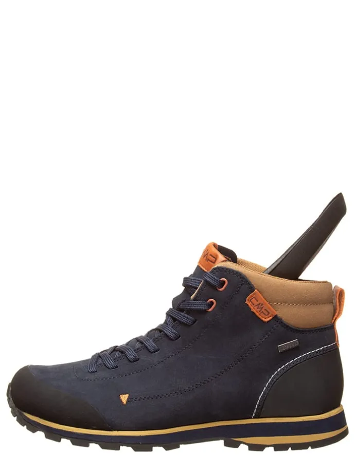 Leder-Wanderboots "Elettra" in Dunkelblau