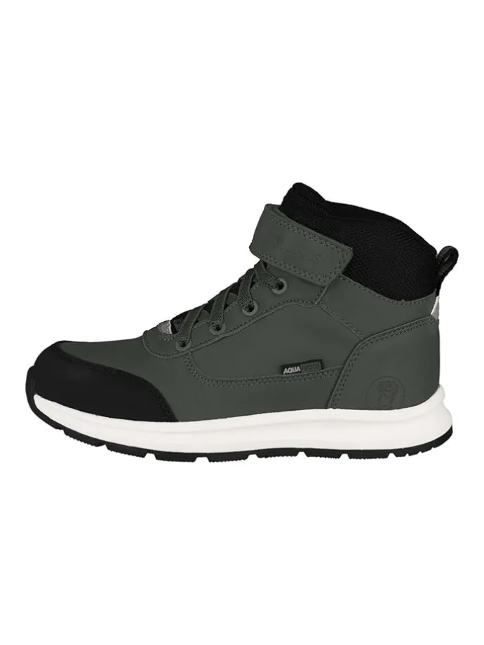 Leder-Wanderboots "Stavanger Mid Cut XT" in Khaki