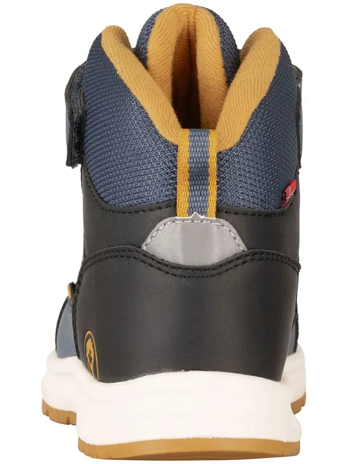 Leder-Wanderboots "Stavanger Mid Cut XT" in Dunkelblau