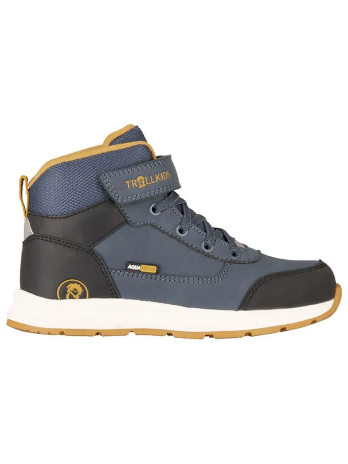 Leder-Wanderboots "Stavanger Mid Cut XT" in Dunkelblau