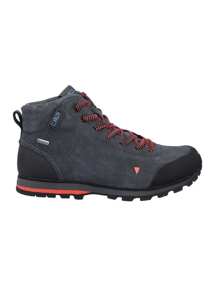 Leder-Wanderschuhe "Elettra" in Dunkelblau