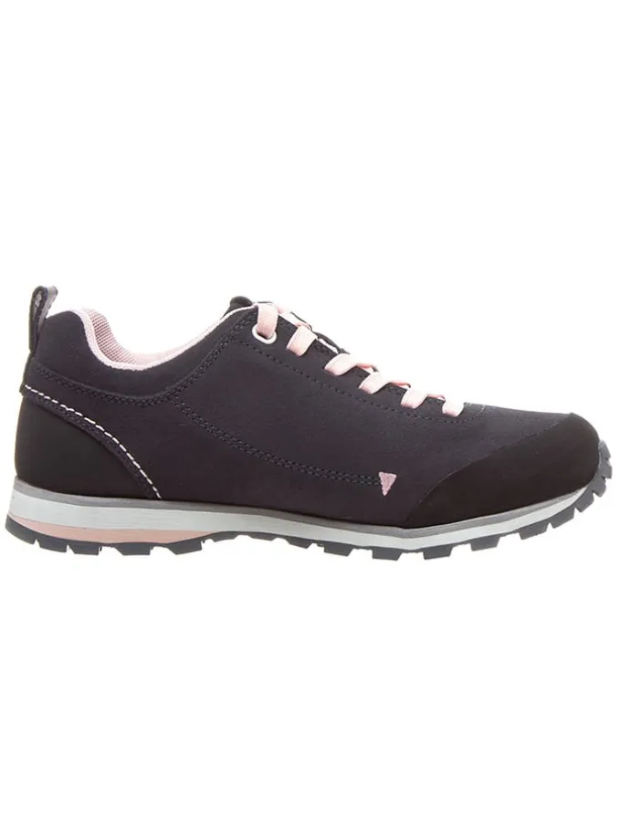 Leder-Wanderschuhe "Elettra" in Schwarz