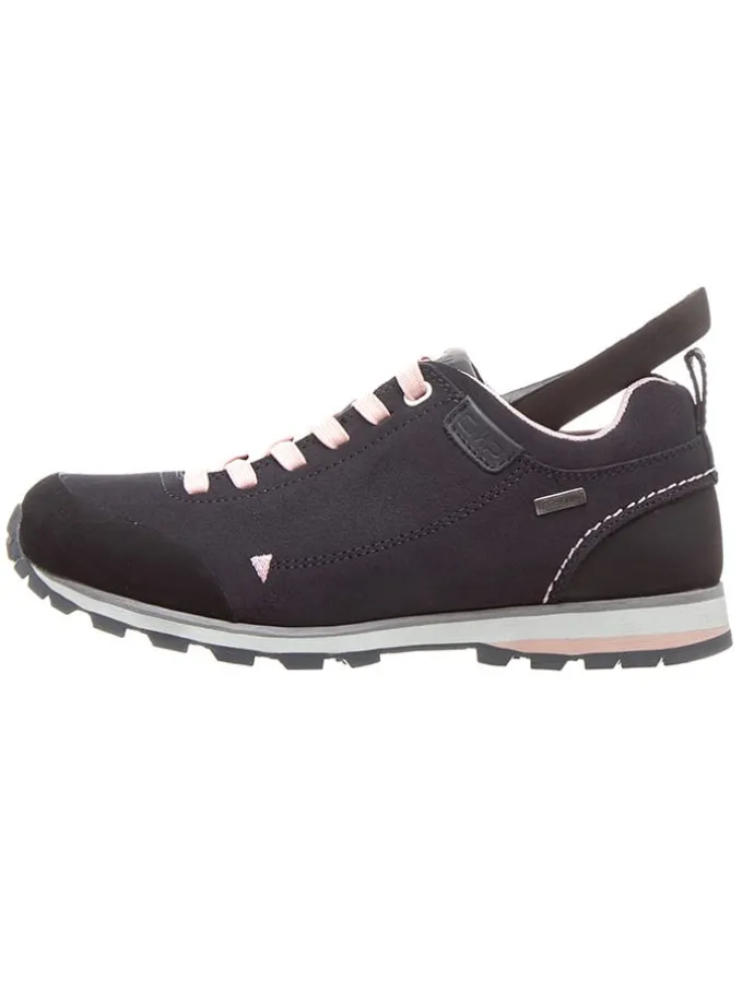 Leder-Wanderschuhe "Elettra" in Schwarz