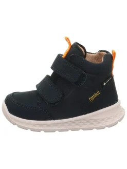 Leder-Winterboots "Breeze" in Dunkelgrün