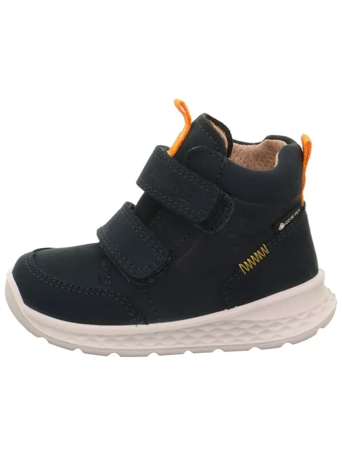 Leder-Winterboots "Breeze" in Dunkelgrün