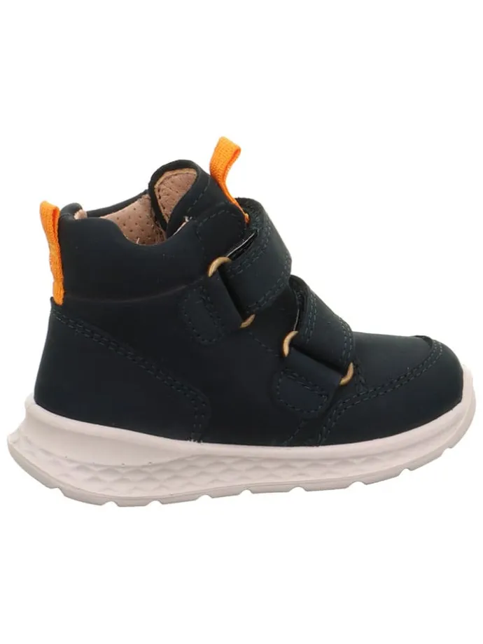 Leder-Winterboots "Breeze" in Dunkelgrün