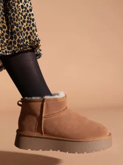 Leder-Winterboots