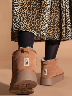 Leder-Winterboots