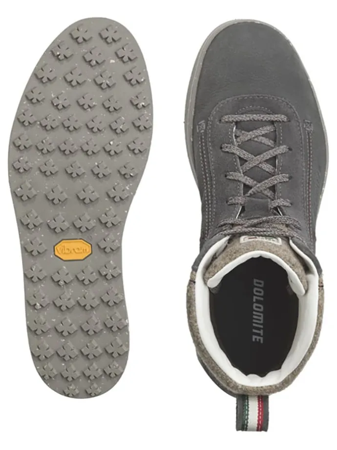 Leder-Winterboots "Sorapis Winter" in Grau