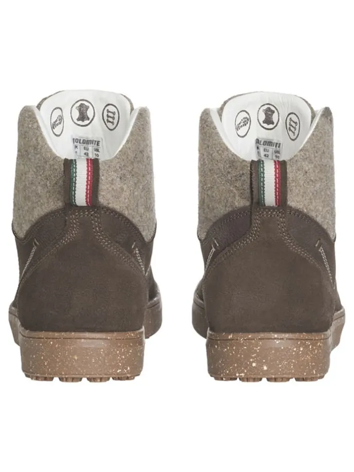 Leder-Winterboots "Sorapis Winter" in Braun