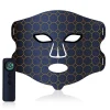 LED-Gesichtsmaske in Schwarz