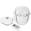LED-Gesichtsmaske in Weiß