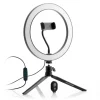 LED-Leuchte mit Stativ - (B)27 x (H)26 x (T)2,5 cm