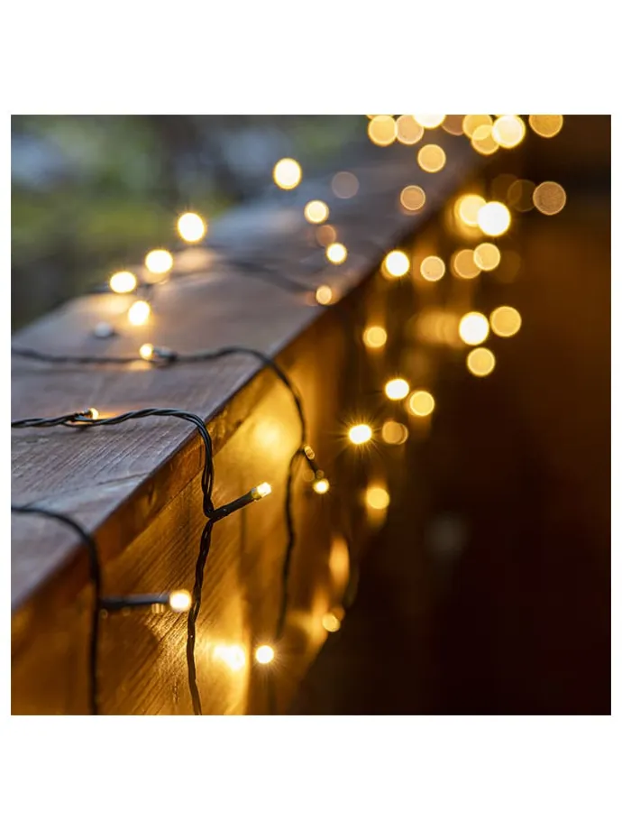 LED-Lichterkette in Warmweiß - (L)1200 cm