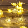 LED-Lichterkette in Warmweiß - (L)190 cm