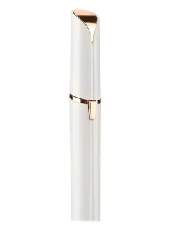 LED-Präzisionsepilierer in Weiß - (H)12,5 x Ø 2 cm