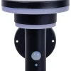 LED-Solar-Außenwandleuchte "Nora" in Schwarz - (B)17,5 x (H)18 x (T)16 cm
