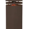 LED-Solar-Dekoration "Marron" in Braun - (B)18,5 x (H)40 cm
