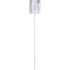 LED-Solar-Gartenstecker "Albaleaf" in Weiß - (H)90 cm