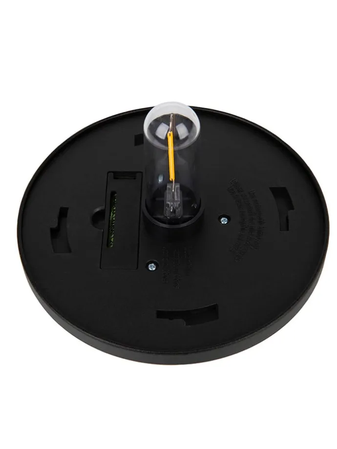 LED-Solar-Gartenstecker "Simon" in Schwarz - (B)14,6 x (H)54,7 cm