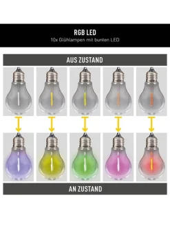 LED-Solar-Lichterkette 