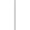 LED-Standleuchte in Schwarz/ Braun - (H)120 cm