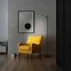 LED-Standleuchte "Lupa" in Schwarz - EEK F (A bis G)