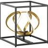 LED-Tischleuchte "Gesa" in Schwarz - (B)26 x (H)27 x (T)26 cm