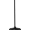 LED-Tischleuchte "Ruby" in Schwarz - (H)22 x Ø 7,5 cm