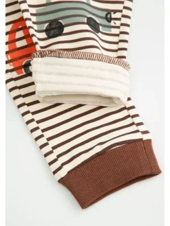 Leggings mit langem Hosenbein in bunt
