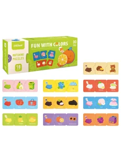 Lernpuzzle "Matching puzzles - Fun with colors" - ab 18 Monaten