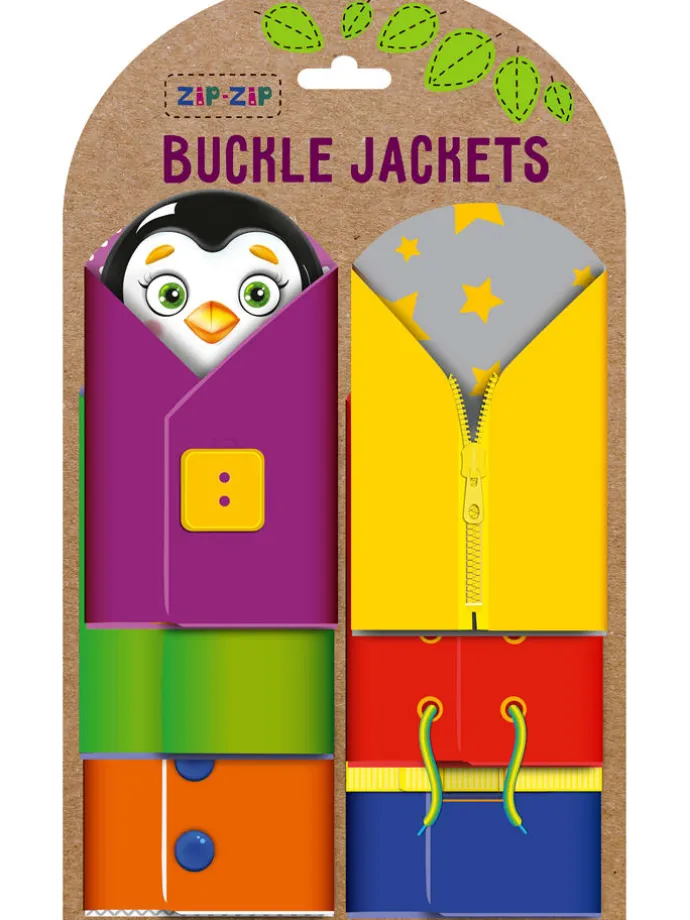 Lernspiel "Buckle Jackets" - ab 3 Jahren