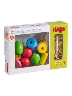 Lernspielzeug Fädelspiele in Bambini Perlen