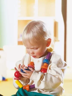 Lernspielzeug Fädelspiele in Bambini Perlen
