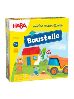 Lernspielzeug verschiedene pädagogische Spiele in Baustelle