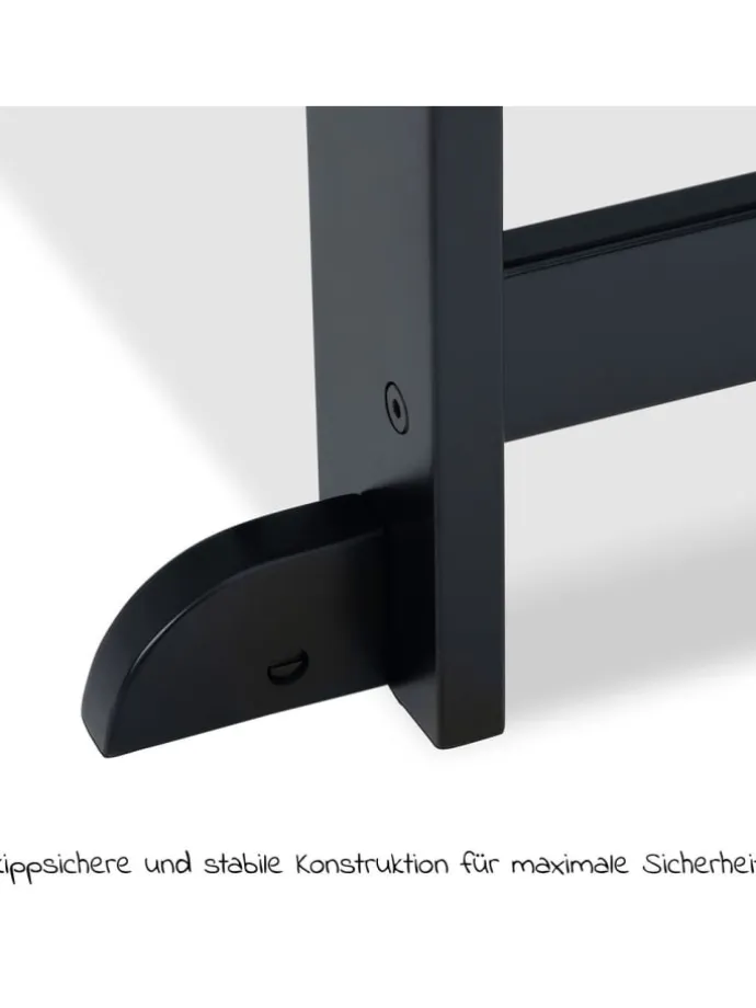 Lernturm / Kinderstuhl für Küche - Learn in schwarz