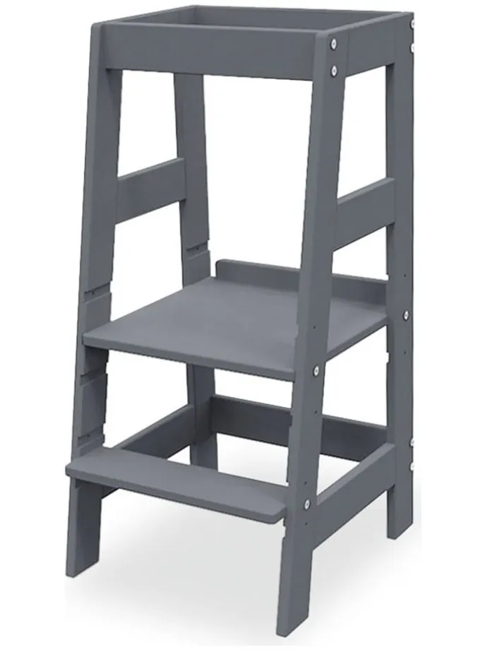 Lernturm "Fino" in Anthrazit- (B)40 x (H)85 x (T)47 cm