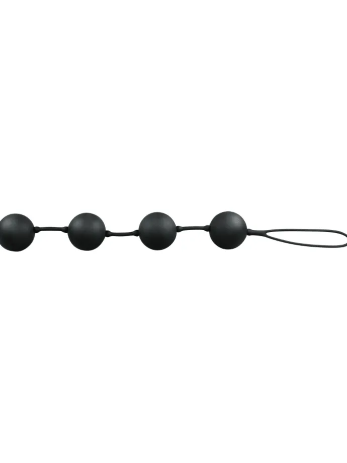 Liebeskugeln Velvet balls 4er in schwarz