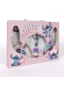 Lilo & Stitch Styling Set für Kinder – Kamm, Haargummi und mehr in Rosa