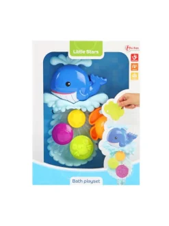 Little Stars - Wassermühle mit Saugnapf in bunt