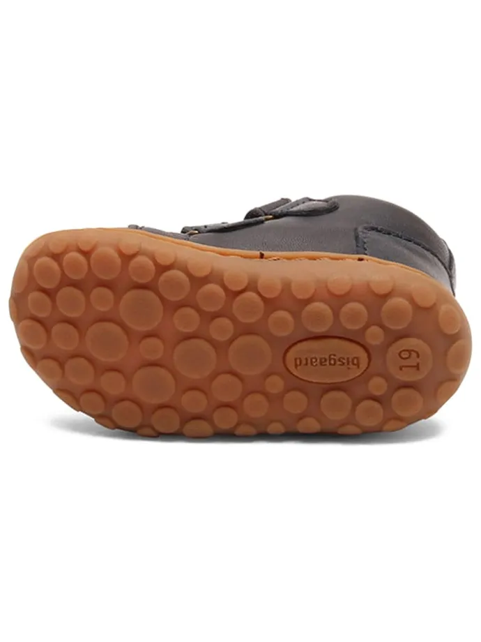 LLeder-Lauflernschuhe "Gerle" in Schwarz