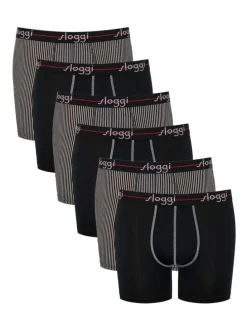 Long Short / Pant Start in Red - Dark combination